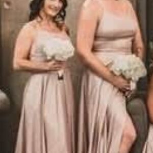 Elegant Pink Bridesmaid Dresses